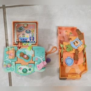 LPS LITTLEST PET SHOP 2006 Teeniest Pop Open Playground Playset #71421 mini dese